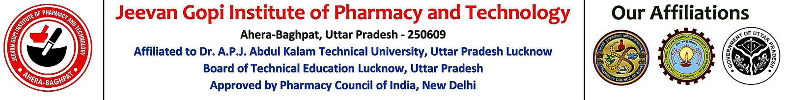 JEEVAN GOPI INSTITUTE OF PHARMACY & TECHNOLOGY, BAGHPAT, U.P.